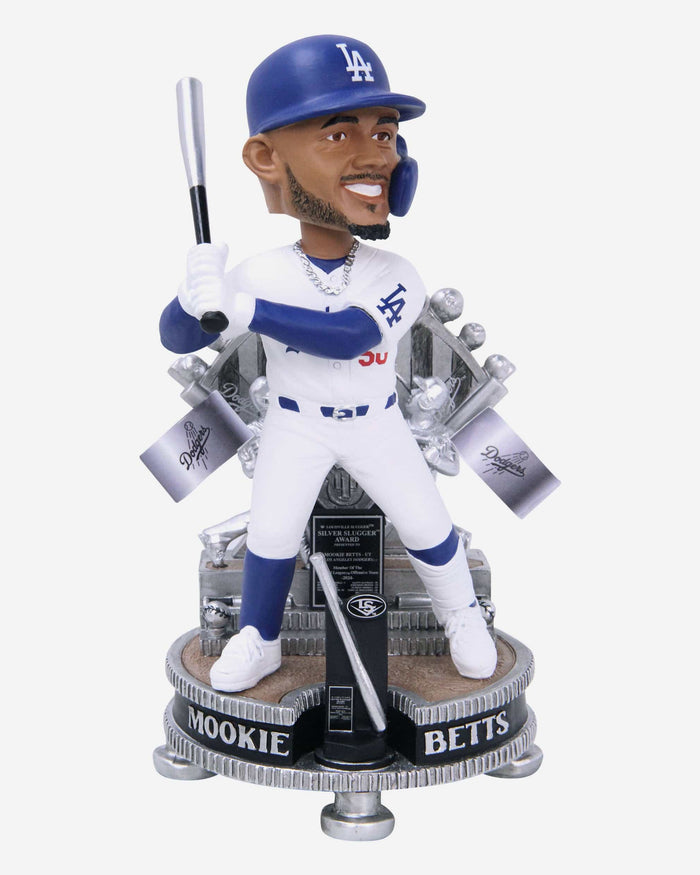 Mookie Betts Los Angeles Dodgers 2024 Silver Slugger Bobblehead FOCO - FOCO.com