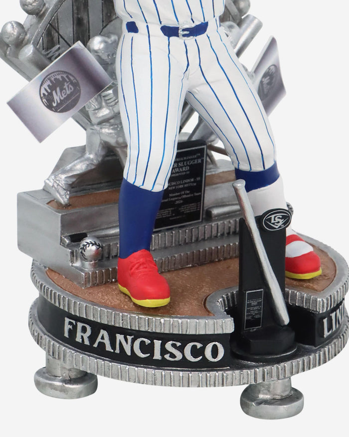 Francisco Lindor New York Mets 2024 Silver Slugger Bobblehead FOCO - FOCO.com