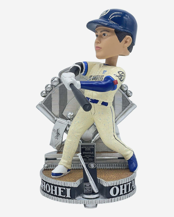 Shohei Ohtani Los Angeles Dodgers 2025 Silver Slugger Bobblehead FOCO - FOCO.com