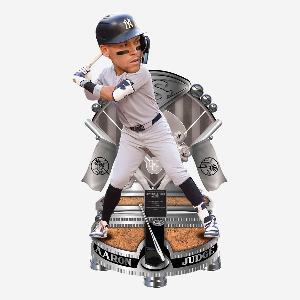 Aaron Judge New York Yankees 2025 Silver Slugger Bobblehead FOCO - FOCO.com