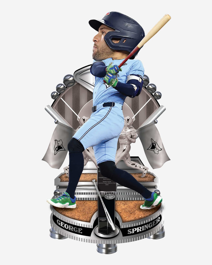 George Springer Toronto Blue Jays 2025 Silver Slugger Bobblehead FOCO - FOCO.com