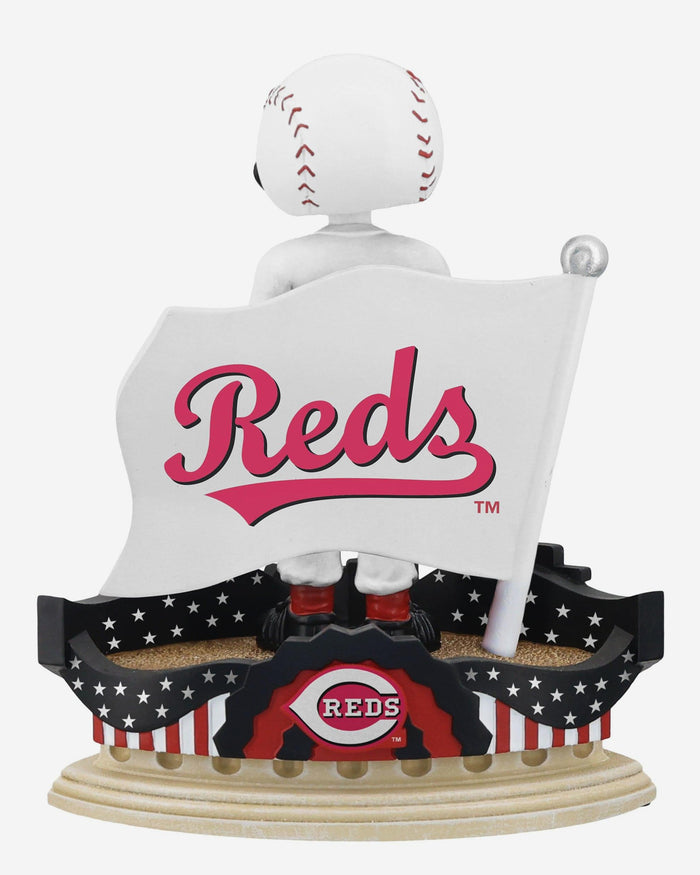 Mr Redlegs Cincinnati Reds 2026 Opening Day Mascot Bobblehead FOCO - FOCO.com