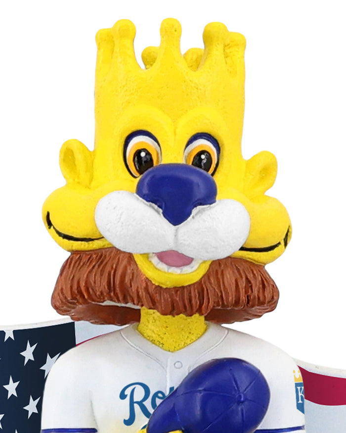 Sluggerrr Kansas City Royals 2026 Opening Day Mascot Bobblehead