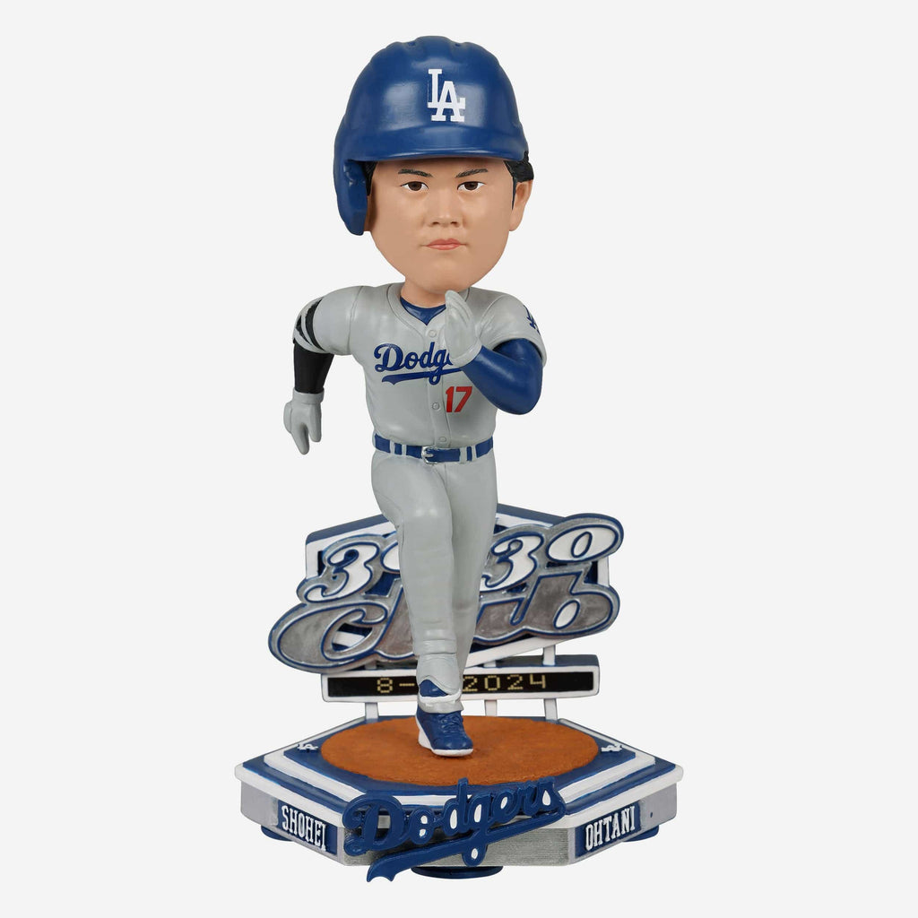 Shohei Ohtani Los Angeles Dodgers 30 Home Runs & 30 Stolen Bases Bobblehead FOCO - FOCO.com
