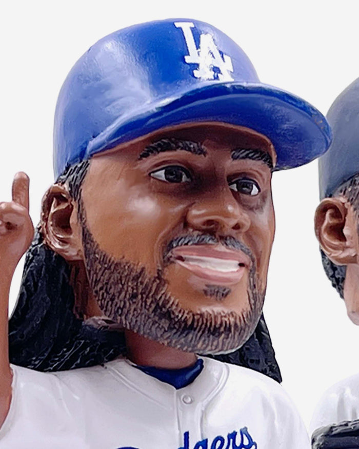 Kenley Jansen 3 Team 400 Saves Mini Bobblehead Scene FOCO - FOCO.com