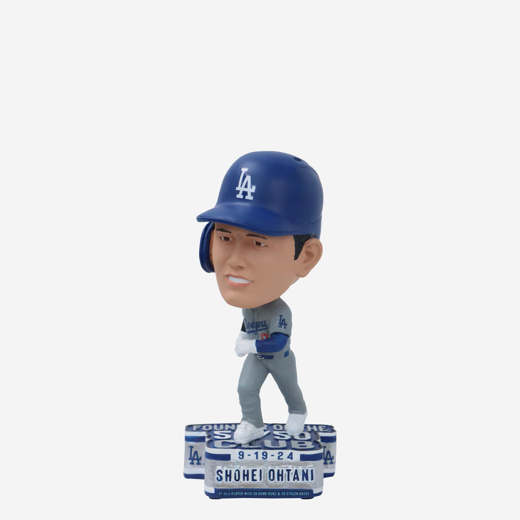 Shohei Ohtani Los Angeles Dodgers 50 Home Runs & 50 Stolen Bases Mini Bighead Bobblehead  FOCO - FOCO.com