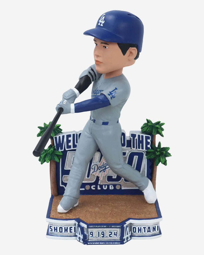 Shohei Ohtani Los Angeles Dodgers 50 Home Runs & 50 Stolen Bases Bobblehead FOCO - FOCO.com