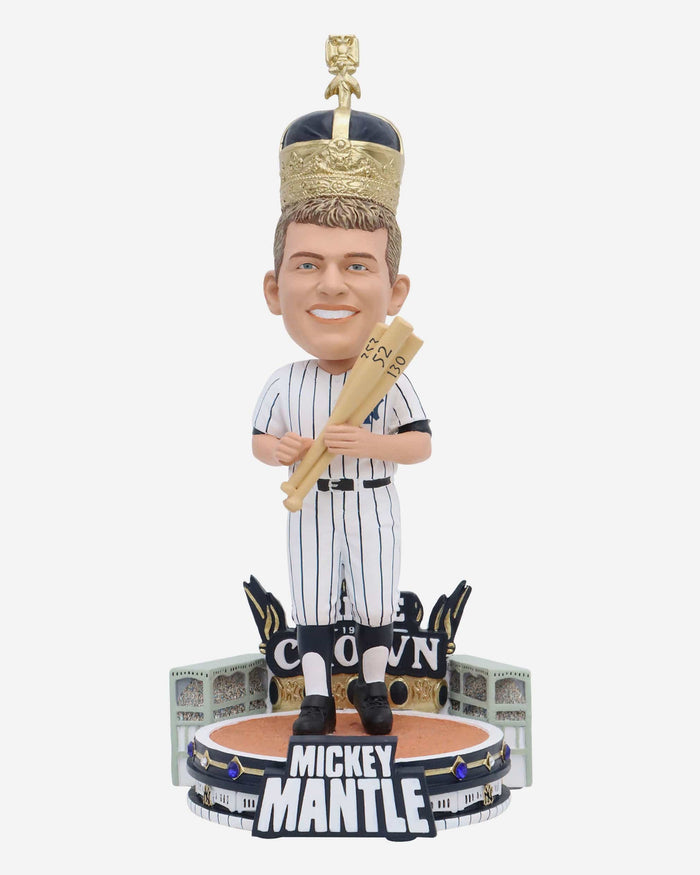 Mickey Mantle New York Yankees 1956 Triple Crown Bobblehead FOCO - FOCO.com