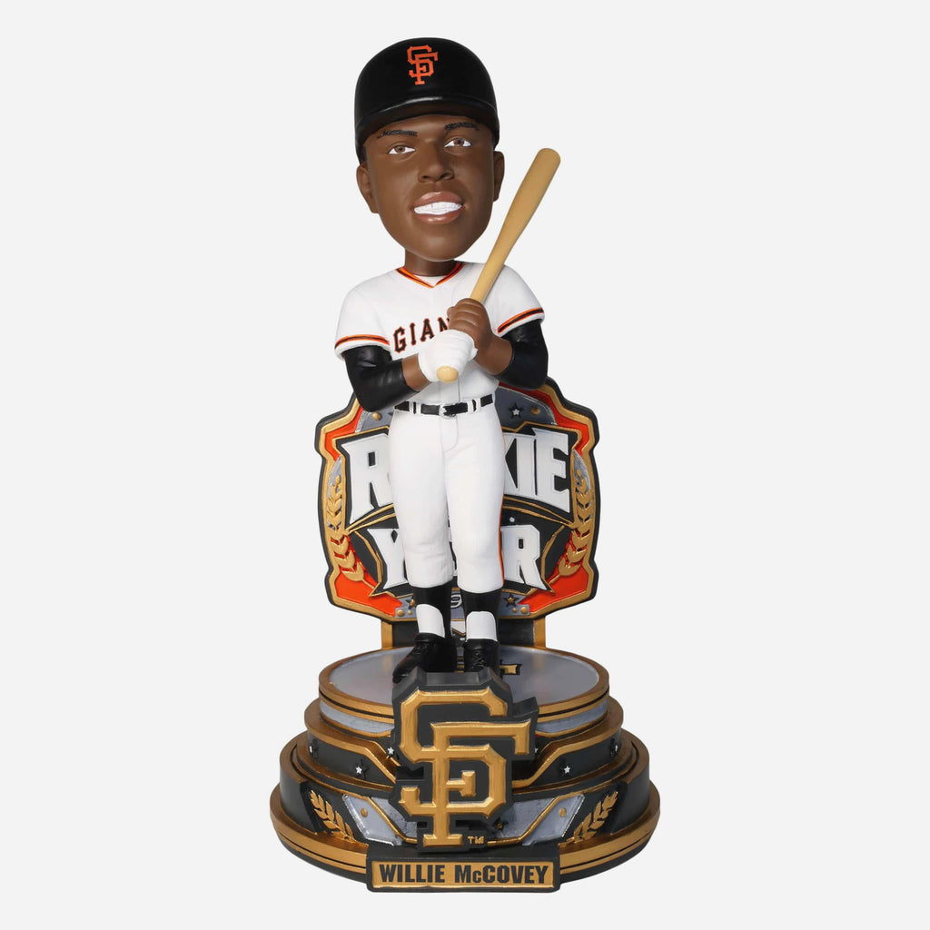 Willie McCovey San Francisco Giants 1959 Rookie of the Year Bobblehead FOCO - FOCO.com