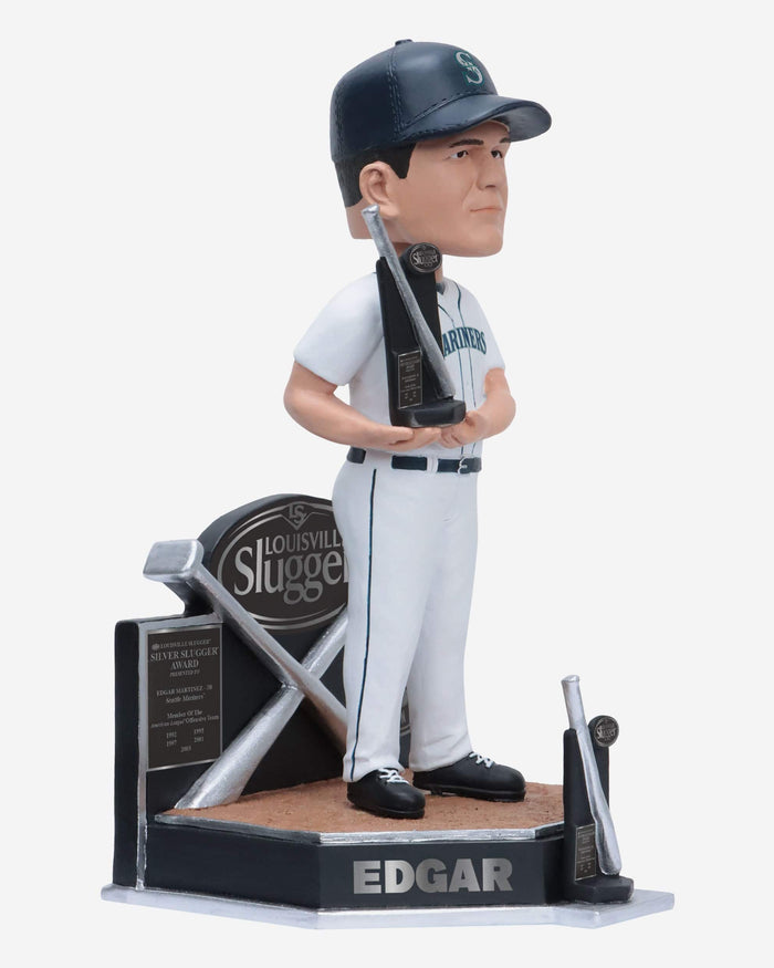 Edgar Martinez Seattle Mariners 5X Silver Slugger Bobblehead FOCO - FOCO.com