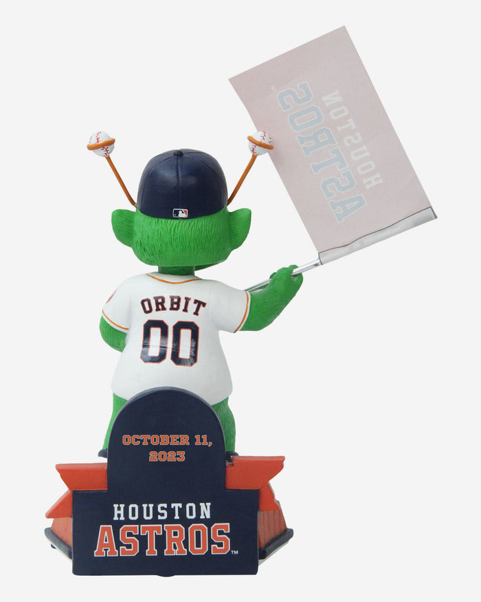 Orbit Houston Astros Seventh Consecutive ALCS Mascot Bobblehead FOCO - FOCO.com
