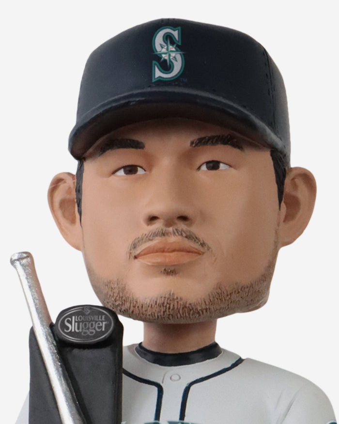 Ichiro Suzuki Seattle Mariners 3x Silver Slugger Bobblehead FOCO - FOCO.com