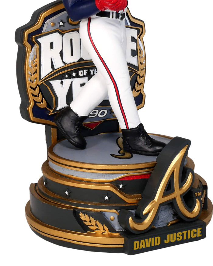 David Justice Atlanta Braves 1990 Rookie of the Year Bobblehead