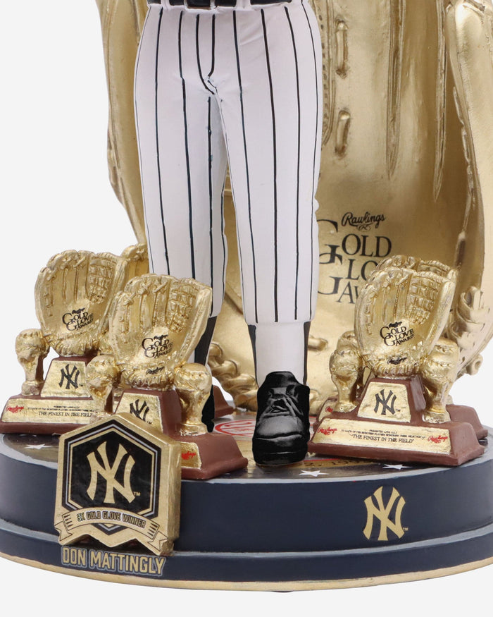 Don Mattingly New York Yankees 9X Gold Glove Award Bobblehead FOCO - FOCO.com