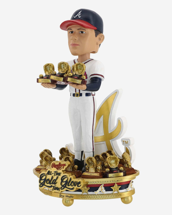 Greg Maddux Atlanta Braves All-Time Gold Glove Team Bobblehead FOCO - FOCO.com