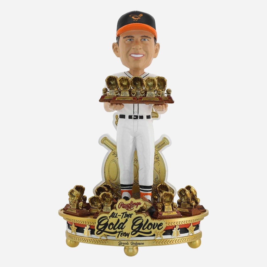 Brooks Robinson Baltimore Orioles All Time Gold Glove Team Bobblehead FOCO - FOCO.com
