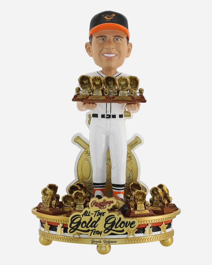 Brooks Robinson Baltimore Orioles All Time Gold Glove Team Bobblehead FOCO - FOCO.com