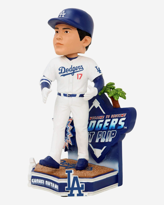 Shohei Ohtani Los Angeles Dodgers Bat Flip Bobblehead FOCO - FOCO.com