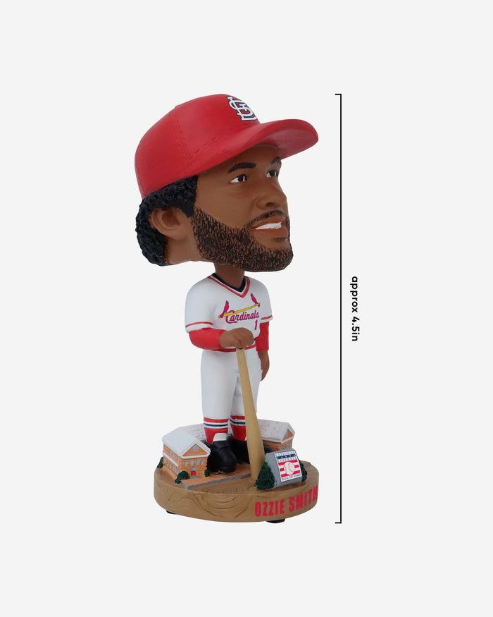 Ozzie Smith St Louis Cardinals Legends of the Park Hall of Fame Mini Bighead Bobblehead FOCO - FOCO.com