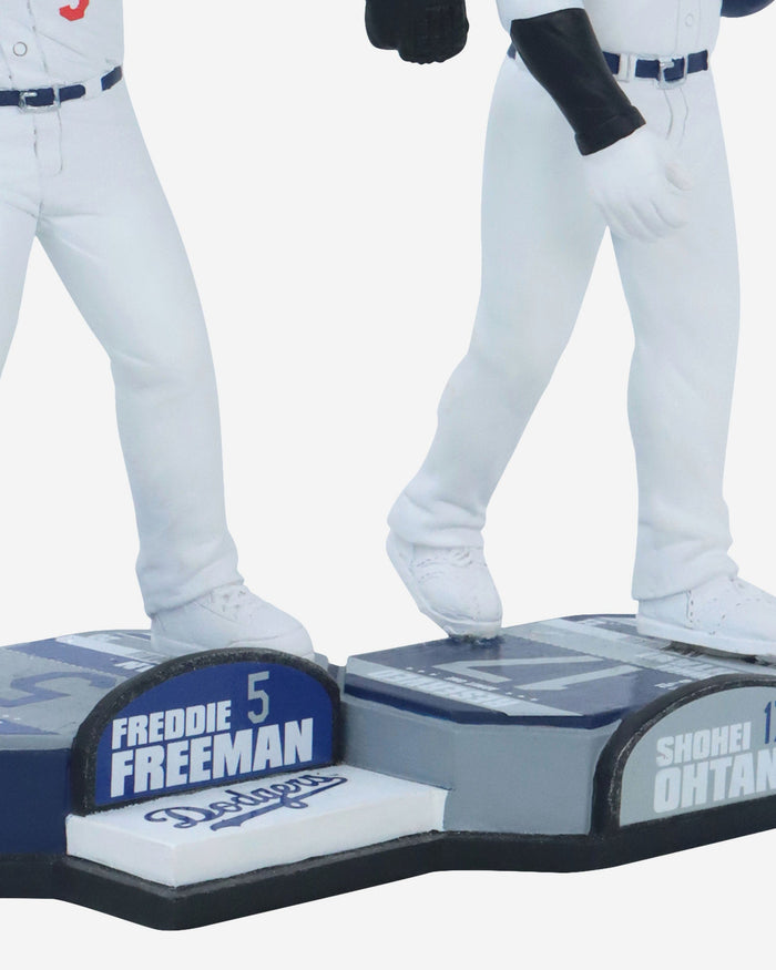 Shohei Ohtani & Freddie Freeman Los Angeles Dodgers Bobblemate Dual Bobblehead FOCO - FOCO.com