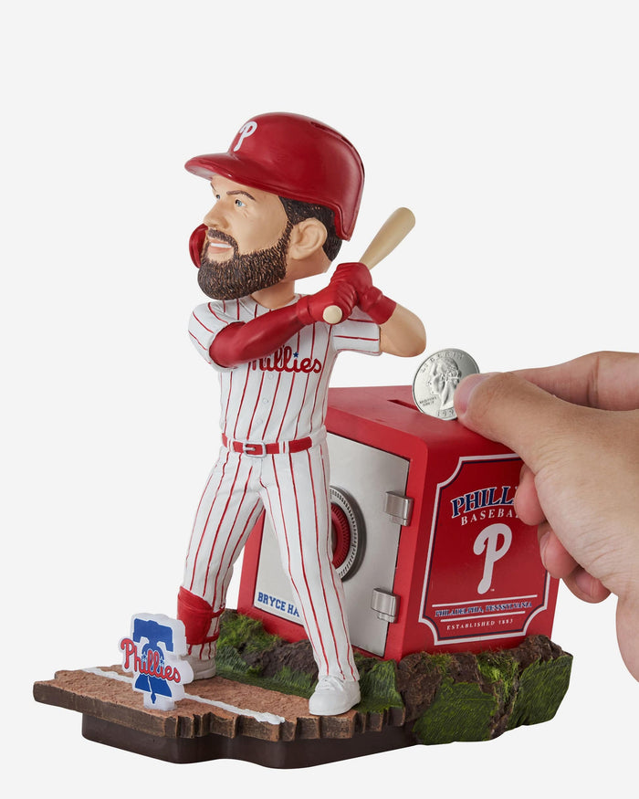 Bryce Harper Philadelphia Phillies Bank Bobblehead FOCO - FOCO.com