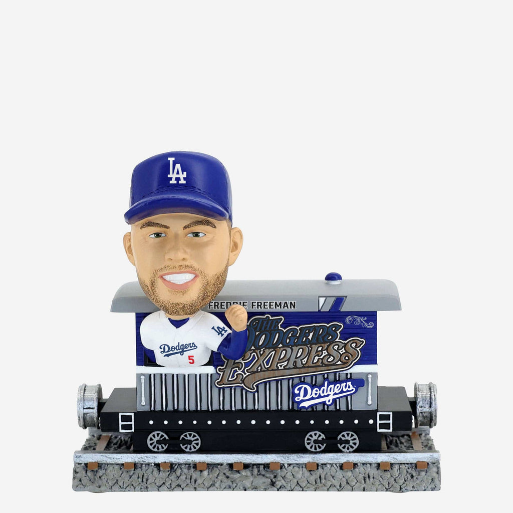 Freddie Freeman Los Angeles Dodgers Express Train Bobblehead FOCO - FOCO.com
