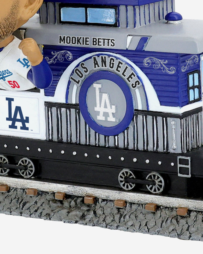Mookie Betts Los Angeles Dodgers Express Train Bobblehead FOCO - FOCO.com