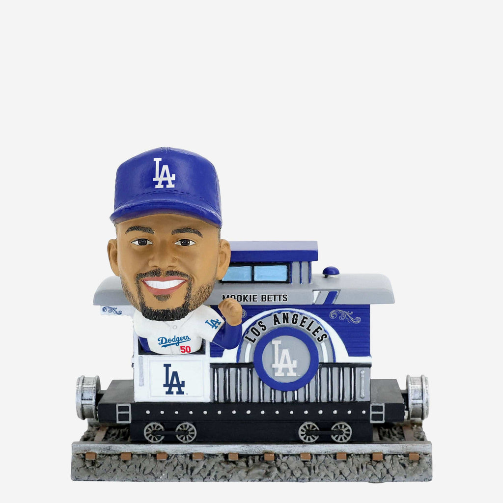 Mookie Betts Los Angeles Dodgers Express Train Bobblehead FOCO - FOCO.com