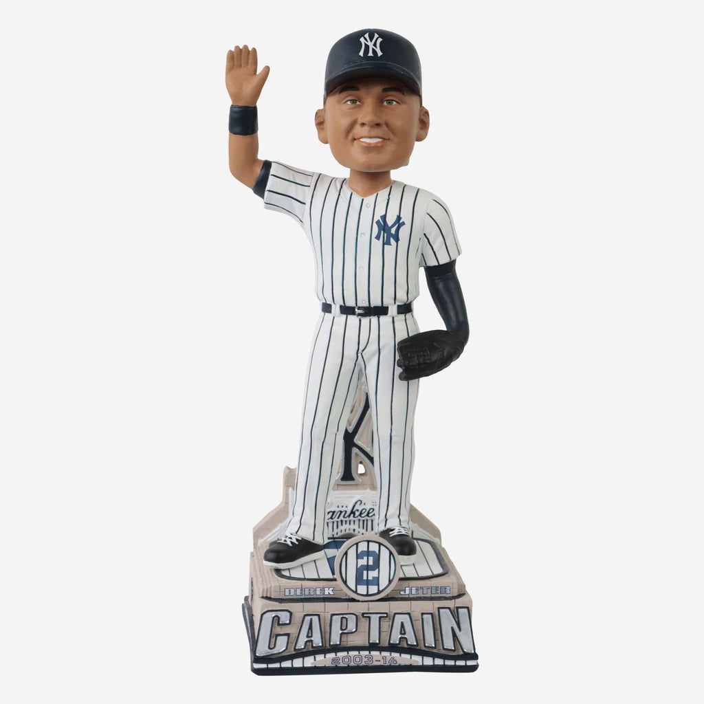 Derek Jeter New York Yankees Captain Bobblehead FOCO - FOCO.com