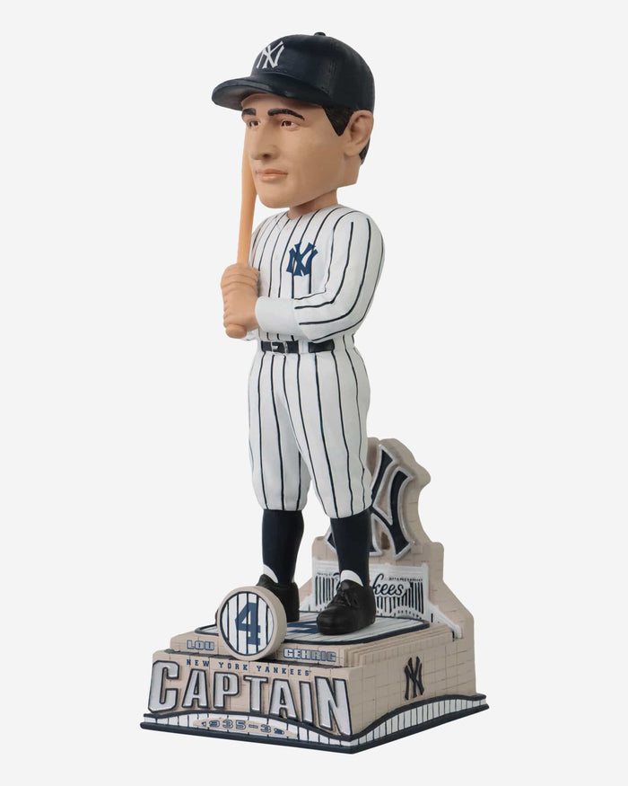 Lou Gehrig New York Yankees Captain Bobblehead FOCO - FOCO.com