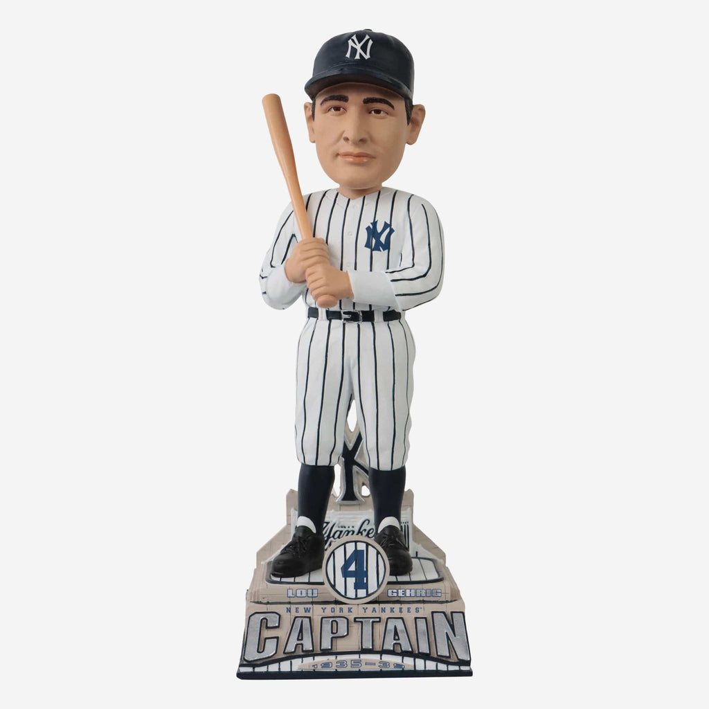 Lou Gehrig New York Yankees Captain Bobblehead FOCO - FOCO.com