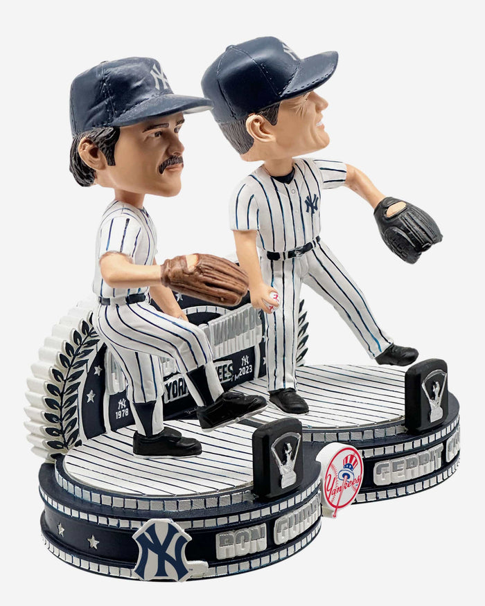 Ron Guidry & Gerrit Cole New York Yankees Cy Young Winners Then and Now Bobblehead FOCO - FOCO.com