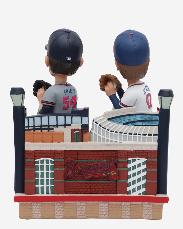 Tom Glavine & Max Fried Atlanta Braves Then and Now Bobblehead FOCO - FOCO.com