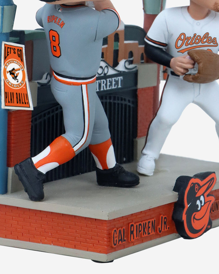 Cal Ripken Jr & Gunnar Henderson Baltimore Orioles Then and Now Bobblehead FOCO - FOCO.com