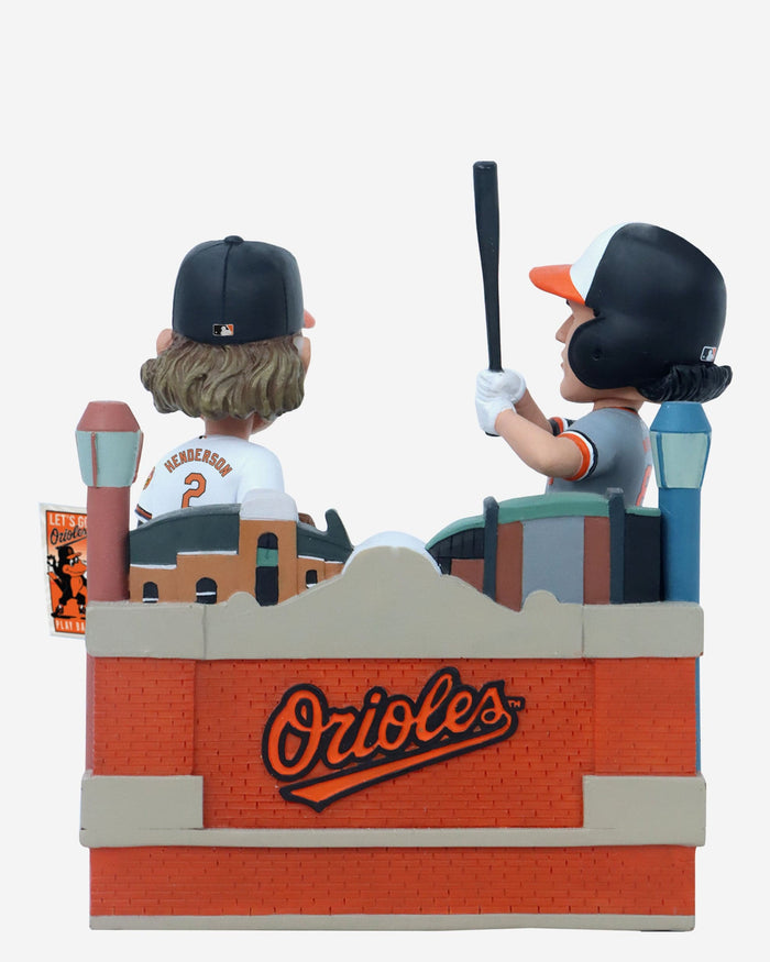 Cal Ripken Jr & Gunnar Henderson Baltimore Orioles Then and Now Bobblehead FOCO - FOCO.com