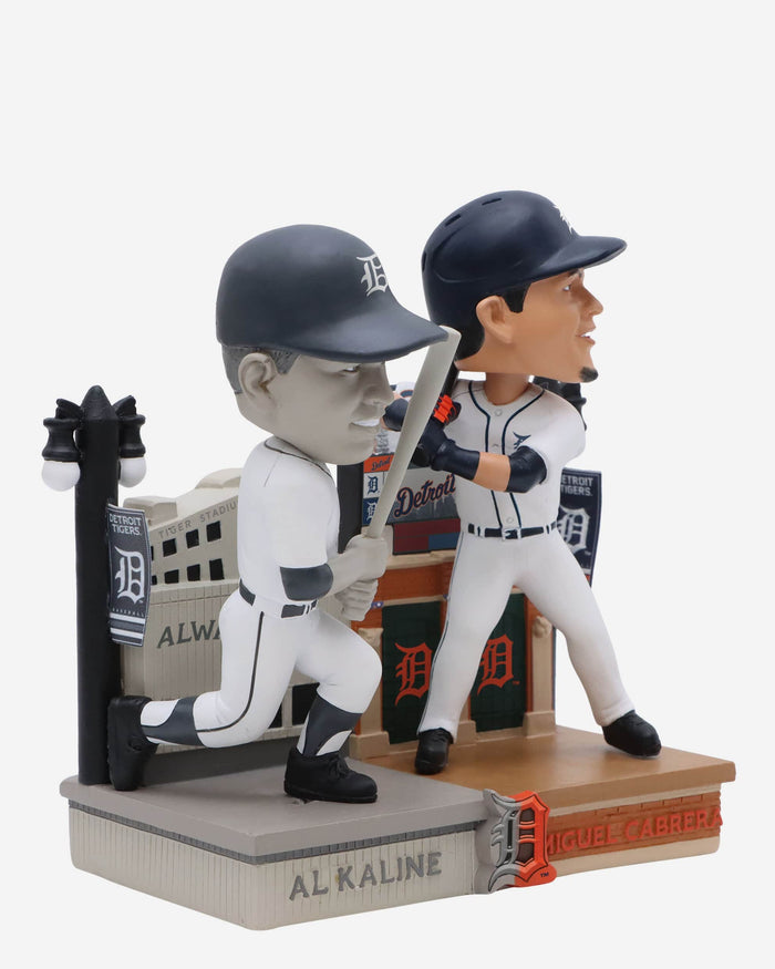 Al Kaline & Miguel Cabrera Detroit Tigers Then and Now Bobblehead FOCO - FOCO.com