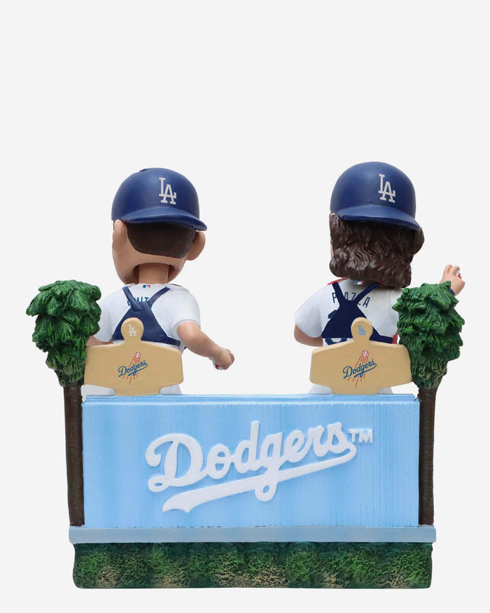 Mike Piazza & Will Smith Los Angeles Dodgers Then and Now Bobblehead FOCO - FOCO.com