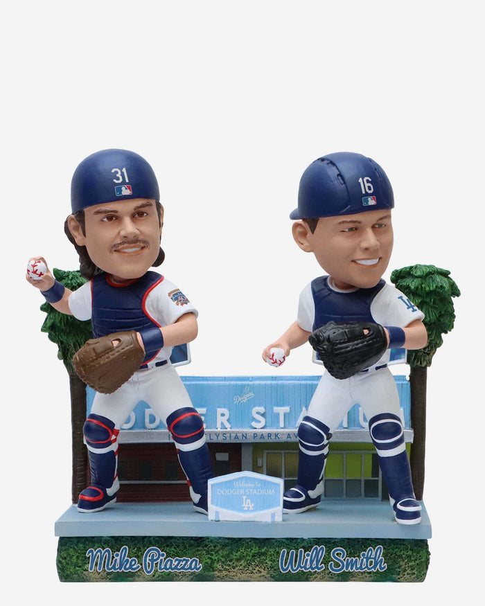 Mike Piazza & Will Smith Los Angeles Dodgers Then and Now Bobblehead FOCO - FOCO.com