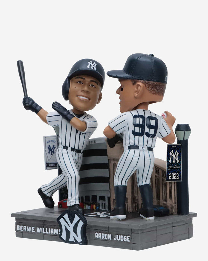 Bernie Williams & Aaron Judge New York Yankees Then and Now Bobblehead FOCO - FOCO.com