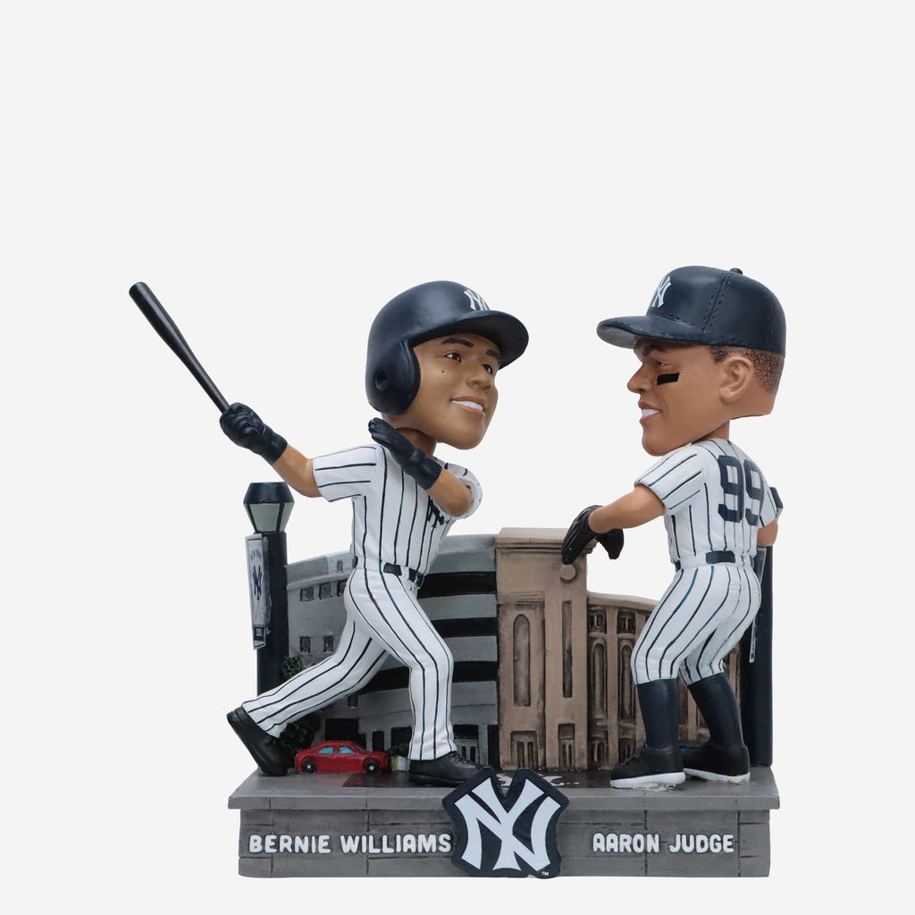 Bernie Williams & Aaron Judge New York Yankees Then and Now Bobblehead FOCO - FOCO.com