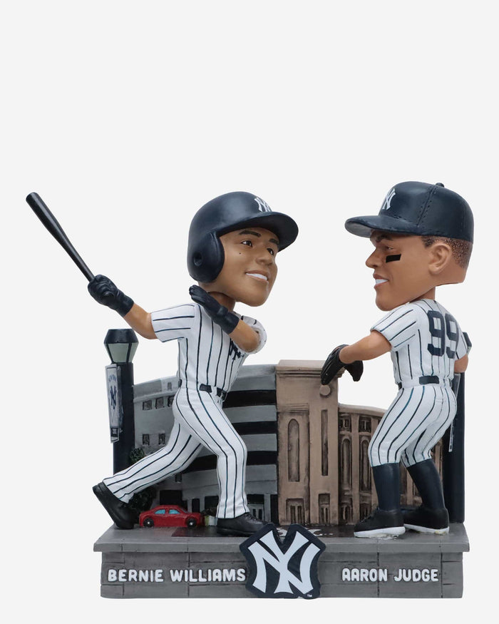 Bernie Williams & Aaron Judge New York Yankees Then and Now Bobblehead FOCO - FOCO.com