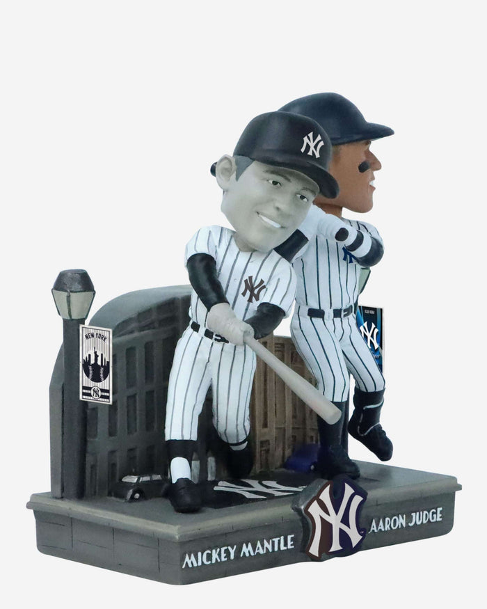 Mickey Mantle & Aaron Judge New York Yankees Then and Now Bobblehead FOCO - FOCO.com