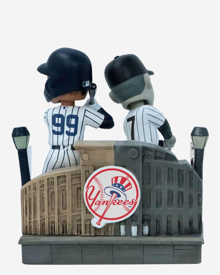 Mickey Mantle & Aaron Judge New York Yankees Then and Now Bobblehead FOCO - FOCO.com