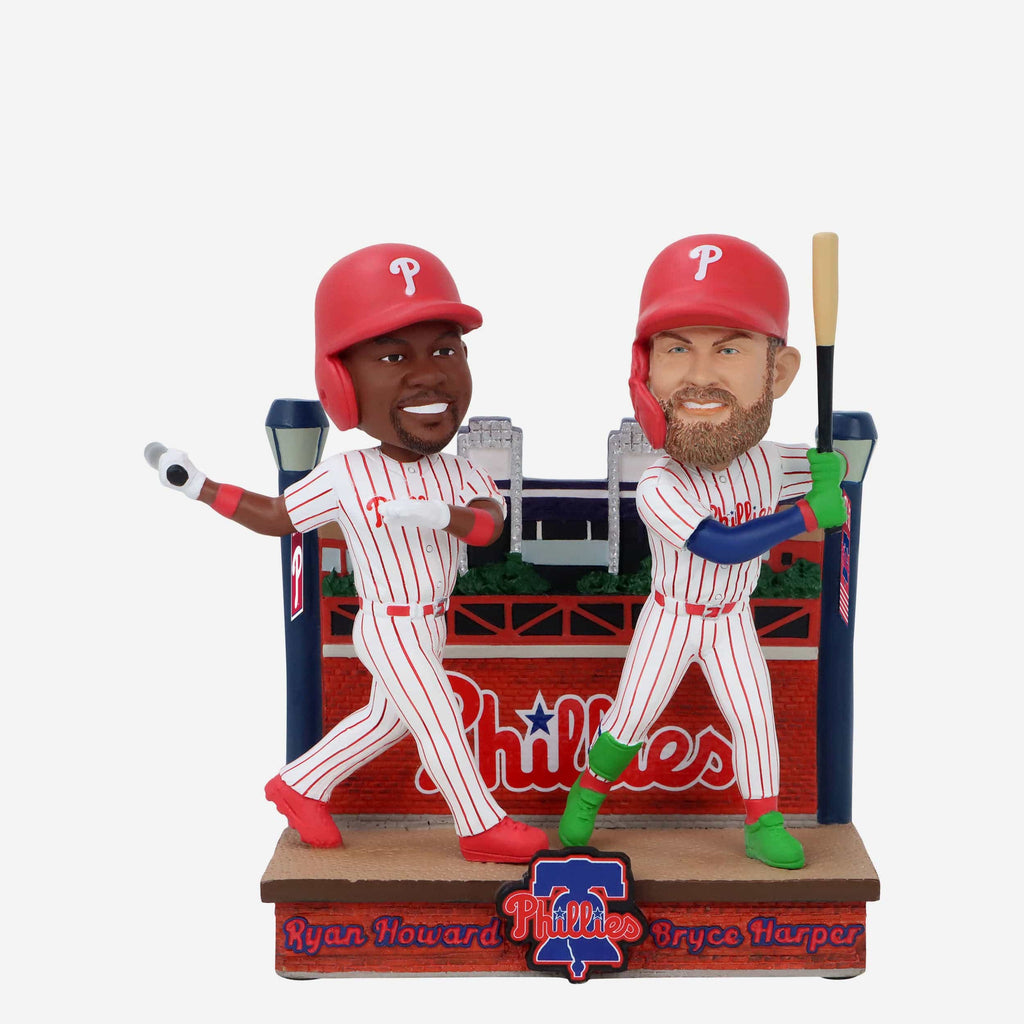 Ryan Howard & Bryce Harper Philadelphia Phillies Then and Now Bobblehead FOCO - FOCO.com