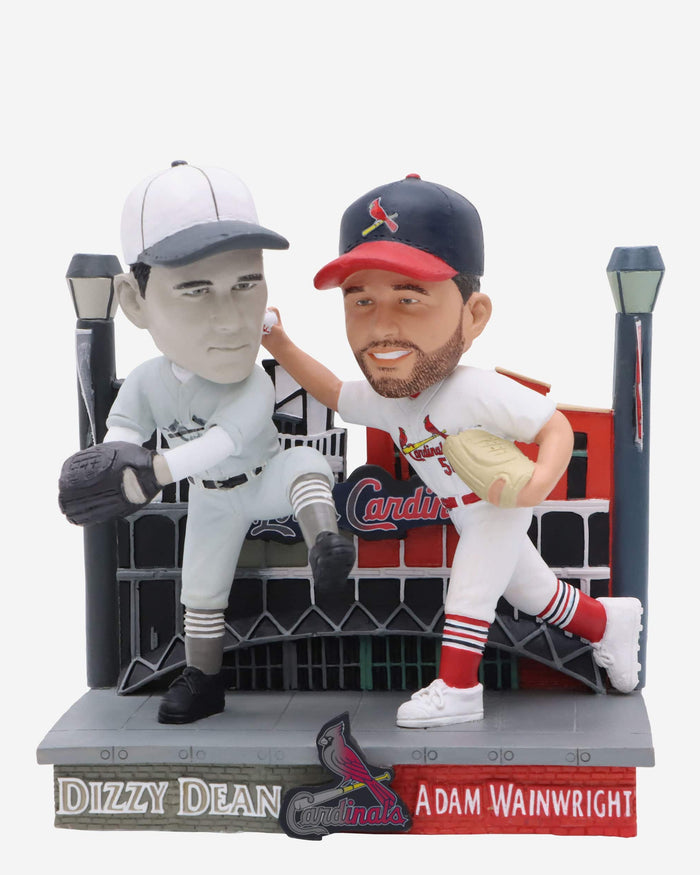 Dizzy Dean & Adam Wainwright St Louis Cardinals Then And Now Bobblehead FOCO - FOCO.com