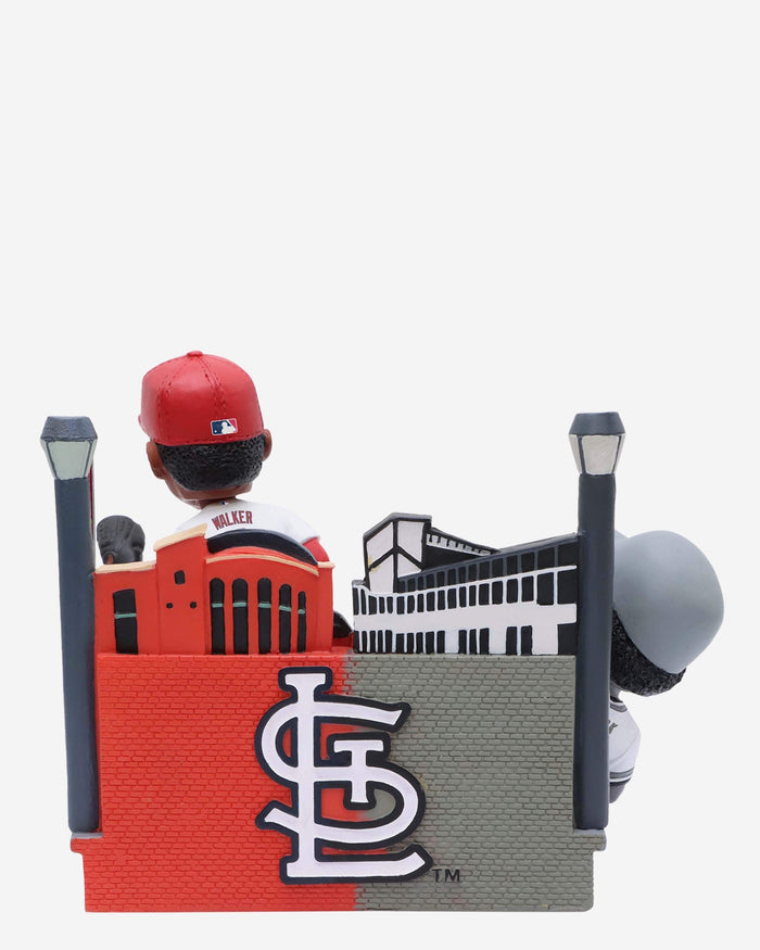Lou Brock & Jordan Walker St Louis Cardinals Then and Now Bobblehead FOCO - FOCO.com
