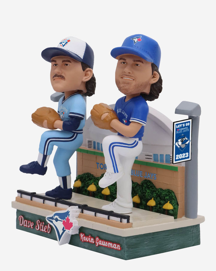 Dave Stieb & Kevin Gausman Toronto Blue Jays Then and Now Bobblehead FOCO - FOCO.com