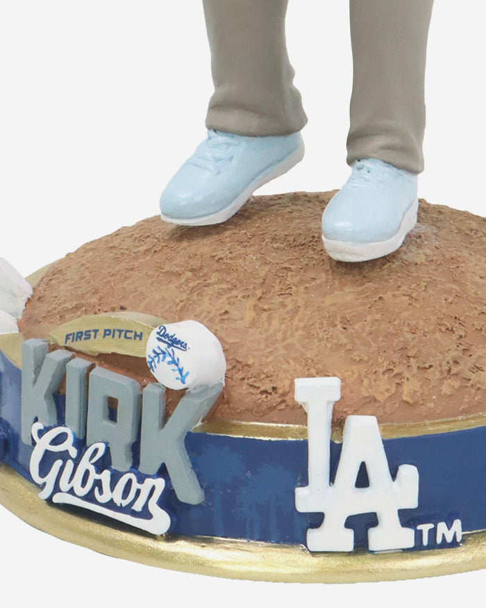Kirk Gibson Los Angeles Dodgers 2025 Opening Day First Pitch Bobblehead FOCO - FOCO.com