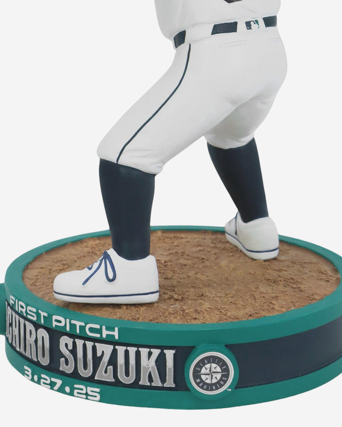 Ichiro Suzuki Seattle Mariners 2025 Opening Day First Pitch Bobblehead FOCO - FOCO.com