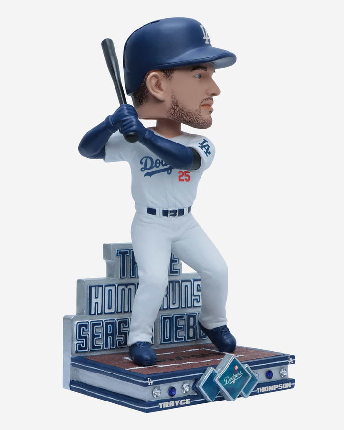 Trayce Thompson Los Angeles Dodgers 3 Home Run Gamebreaker Bobblehead FOCO - FOCO.com